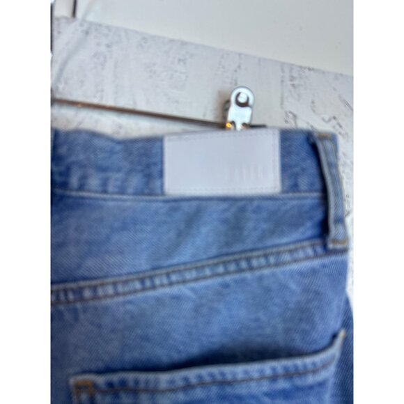 Rails The Atwater Slouchy Women's 27 Straight Jeans Dip Dye Blue/White Denim - Picture 5 of 10